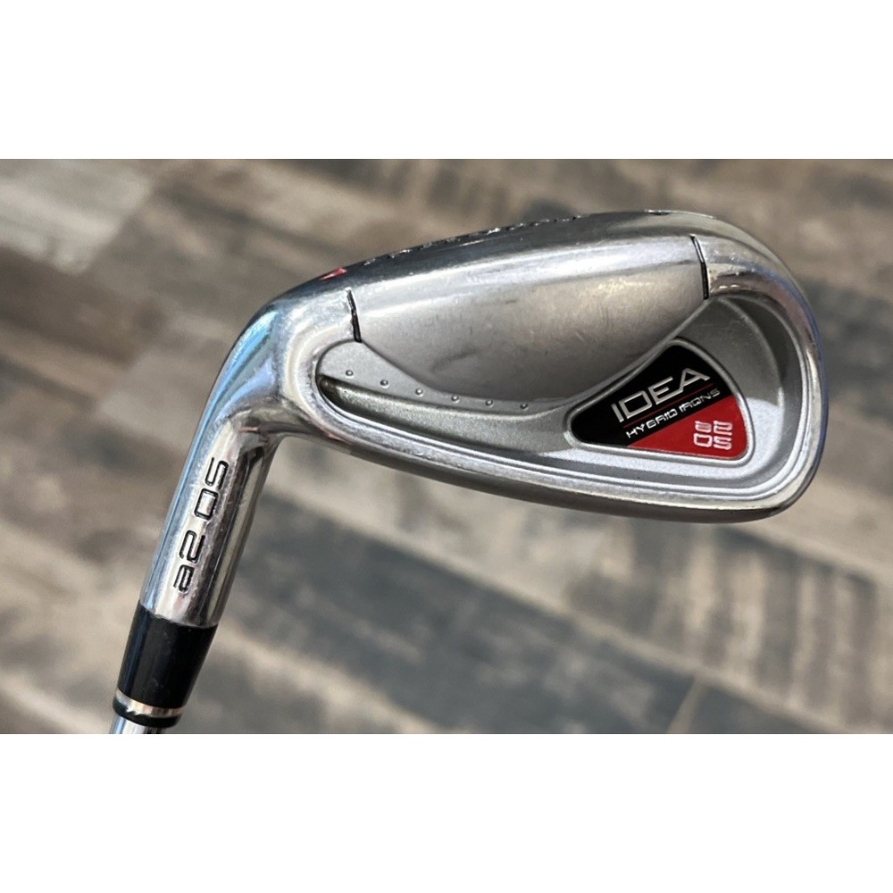 Adams Golf IDEA a2 OS Single 7 Iron Hybrid True Temper Steel Shaft Stiff Flex LH